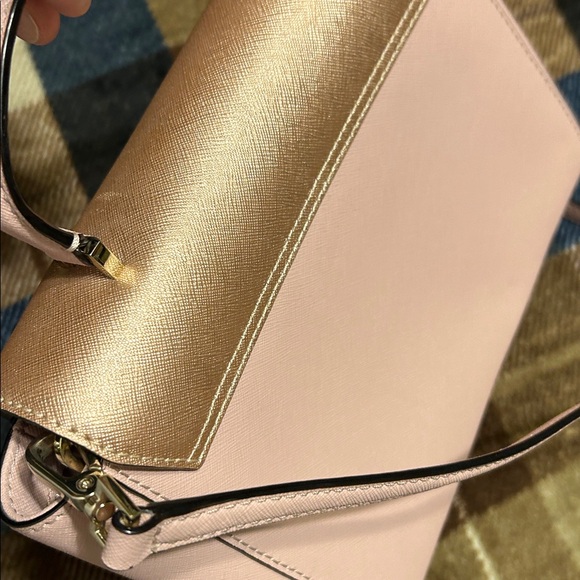 Kate Spade Pink and Gold Clutch - Picture 4 of 12